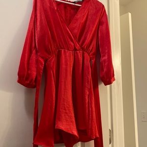 Red Zara romper